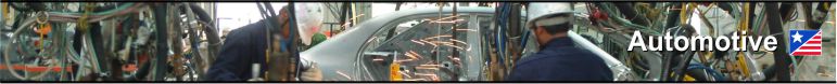 Automotive assembly line with worker