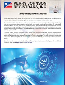 Safety Through Data Analytics Safety Through Data Analytics
