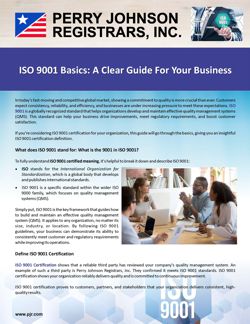 ISO 9001 Basics: A Clear Guide For Your Business ISO 9001 Basics: A Clear Guide For Your Business
